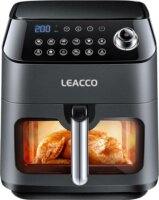 Leacco AF020 4.5L Forrólevegős fritőz - Fekete