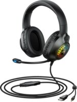 Remax RM-850 Vezetékes Gaming Headset - Fekete