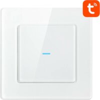 Avatto N-TS10-W1 1 Way TUYA Smart Wifi fényerőszabályzó kapcsoló relé - Fehér