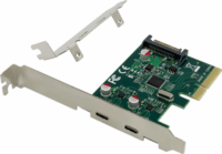 Conceptronic EMRICK07G 2xUSB-C 3.2 PCI Express Kártya