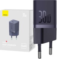 Baseus GaN5 USB-C Mini Hálózati töltő - Lila (30W)