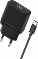 Beline BLNCB30 USB-C Hálózati Gyorstöltő Adapter 30W + USB-C kábel - Fekete