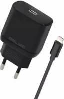 Beline BLNCB30L USB-C Hálózati Gyorstöltő Adapter 30W + Lightning kábel - Fekete