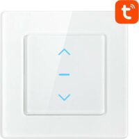 Avatto N-CS10-W TUYA Smart Wifi redőnyvezérlő fali kapcsoló relé - Fehér