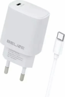 Beline BLNCW20C USB-C Hálózati töltő + USB-C kábel - Fehér (20W)