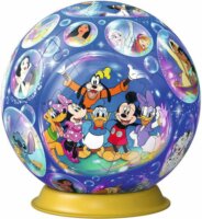 Ravensburger Puzzleball Disney Charakterek - 72 darabos 3D puzzle