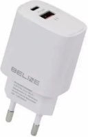 Beline BLN2CW20 USB-C / USB-A Hálózati töltő - Fehér (20W)