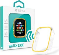 Devia Luminous Series Apple Watch 4/5/6/SE Tok - Arany/Átlátszó (40mm)