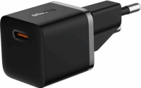 Baseus Mini GaN5 USB-C Hálózati töltő - Fekete (20W)
