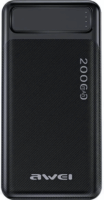 Awei P6K Powerbank 20000mAh (2.1A / 5V) - Fekete