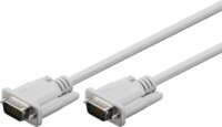 Goobay 68314 VGA - VGA Kábel 5m - Fehér