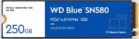 Western Digital 250GB Blue SN580 M.2 PCIe NVMe SSD