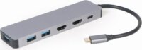 Gembird A-CM-COMBO3-03 USB Type-C 3.1 HUB (3 port)