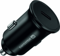 Swissten USB-C Autós töltő - Fekete (45W)