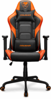 Cougar Armor Elite Gamer szék - Fekete/Narancssárga