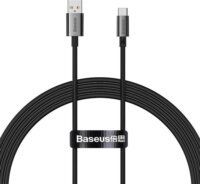 Baseus Superior Series USB-A apa - USB-C apa 2.0 Adat és töltőkábel - Fekete (1.5m)