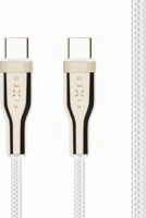 Fixed USB-C / USB-C Fonott kábel 2m Fehér