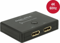 Delock 18750 Displayport Switch - 2 port (2 PC - 1 Kijelző) (Bontott)