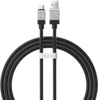 Baseus CoolPlay Series USB-A apa - USB-C apa 2.0 Adat és töltőkábel - Fekete (1m)