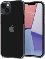 Spigen Crystal Flex Apple iPhone 14 Plus Hátlapvédő tok - Átlátszó/Fekete
