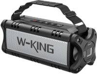 W-KING D8 Hordozható Bluetooth hangszóró - Fekete