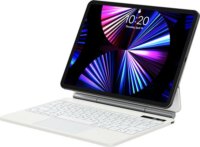 Baseus Brilliance Apple iPad (18/20/21) Billentyűzetes Tok - Fehér