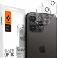 Spigen "Glas.tR SLIM EZ Fit Optik Apple iPhone 14 Pro Max/14 Pro Tempered kameravédő fólia (2db)