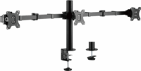 Logilink BP0107 17"-27" Monitortartó - Fekete (3 kijelző)