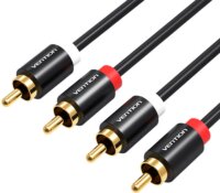 Vention VAB-R06-B200 2x RCA apa - 2x RCA apa Kábel (2m)