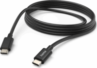 Hama 201593 USB-C apa - USB-C apa 2.0 Adat és töltőkábel - Fekete (3m)