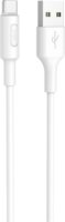 Hoco X25 USB-A apa - USB-C apa Adat és töltő kábel - Fehér (1m)