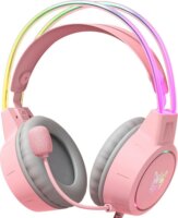 Onikuma X15 Pro Vezetékes Gaming Headset - Rózsaszín