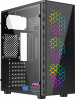 Gembird Fornax 500 Számítógépház - Fekete