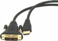 Gembird HDMI / DVI apa-apa kábel aranyozott csatlakozóval, 1.8m, bulk