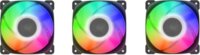 Geometric Future Super Squama 3805B PWM RGB Rendszerhűtő - Fekete (3db/csomag)