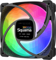 Geometric Future Super Squama 3805B PWM RGB Rendszerhűtő - Fekete