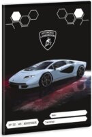 Ars Una Lamborghini 32 lapos A5 négyzetrácsos füzet - Mintás