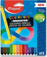 Maped Color Peps Infinity háromszög alakú színes ceruza készlet - (12 db / csomag)