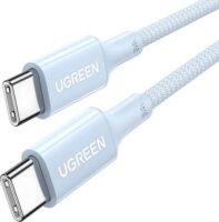 Ugreen US557 USB-C apa - USB-C apa Adat és töltő kábel - Kék (2m)