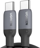 Ugreen US563 USB-C apa - USB-C apa 2.0 Adat és töltő kábel - Fekete (2m)