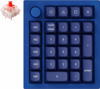 Keychron Q0 Plus (Red Switch) Vezetékes Mechanikus Numerikus Billentyűzet (Kék)