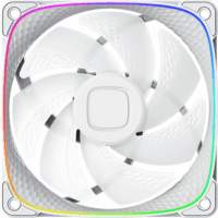 Geometric Future Squama 2503W 120mm PWM RGB Rendszerhűtő - Fehér (3db/csomag)
