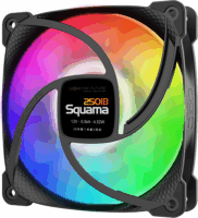 Geometric Future Squama 2501B 120mm PWM RGB Rendszerhűtő - Fekete