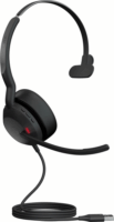 Jabra Evolve2 50 MS Mono USB-A / Wireless Headset - Fekete