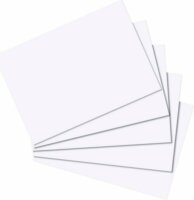 Herlitz 100 lapos A7 Famentes írólap