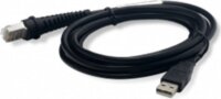 Newland CBL042UA RJ45 apa - USB-A apa Adatkábel - Fekete (2m)