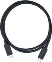 Qnap CAB-U310G10MCC USB-C apa - USB-C apa 3.1 Adat és töltő kábel - Fekete (1m)