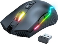 Onikuma CW905S RGB Wireless Gaming Egér - Fekete