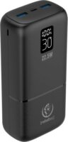 Rebeltec P30 LCDPD Powerbank 30000mAh (1.5-5A / 5-20V) - Fekete