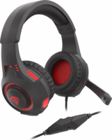 Genesis Radon 210 Vezetékes Gaming Headset - Fekete/Piros
